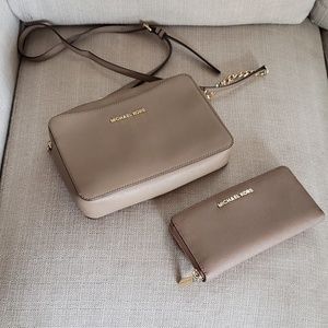 Michael Kors Crossbody and Wallet